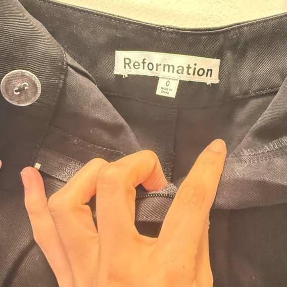 Reformation - Cairo Mid Rise Maxi Skirt in black (Size 0) NWOT - Picture 4 of 5